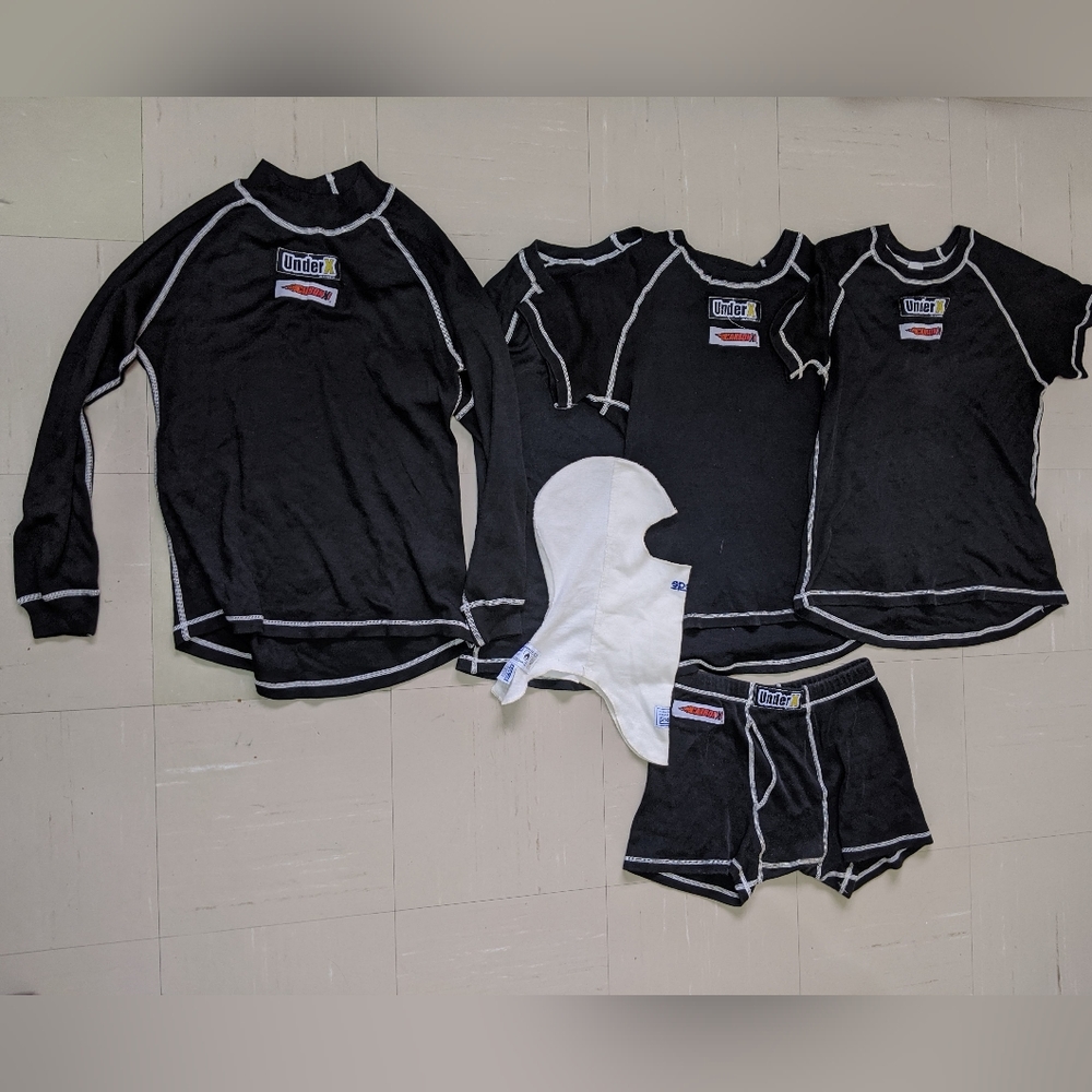 CarbonX & Sparco Fire-resistant racing undergarments